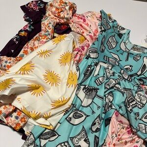 NWT Lot of DotDot Smile Dresses 7 Total 2T